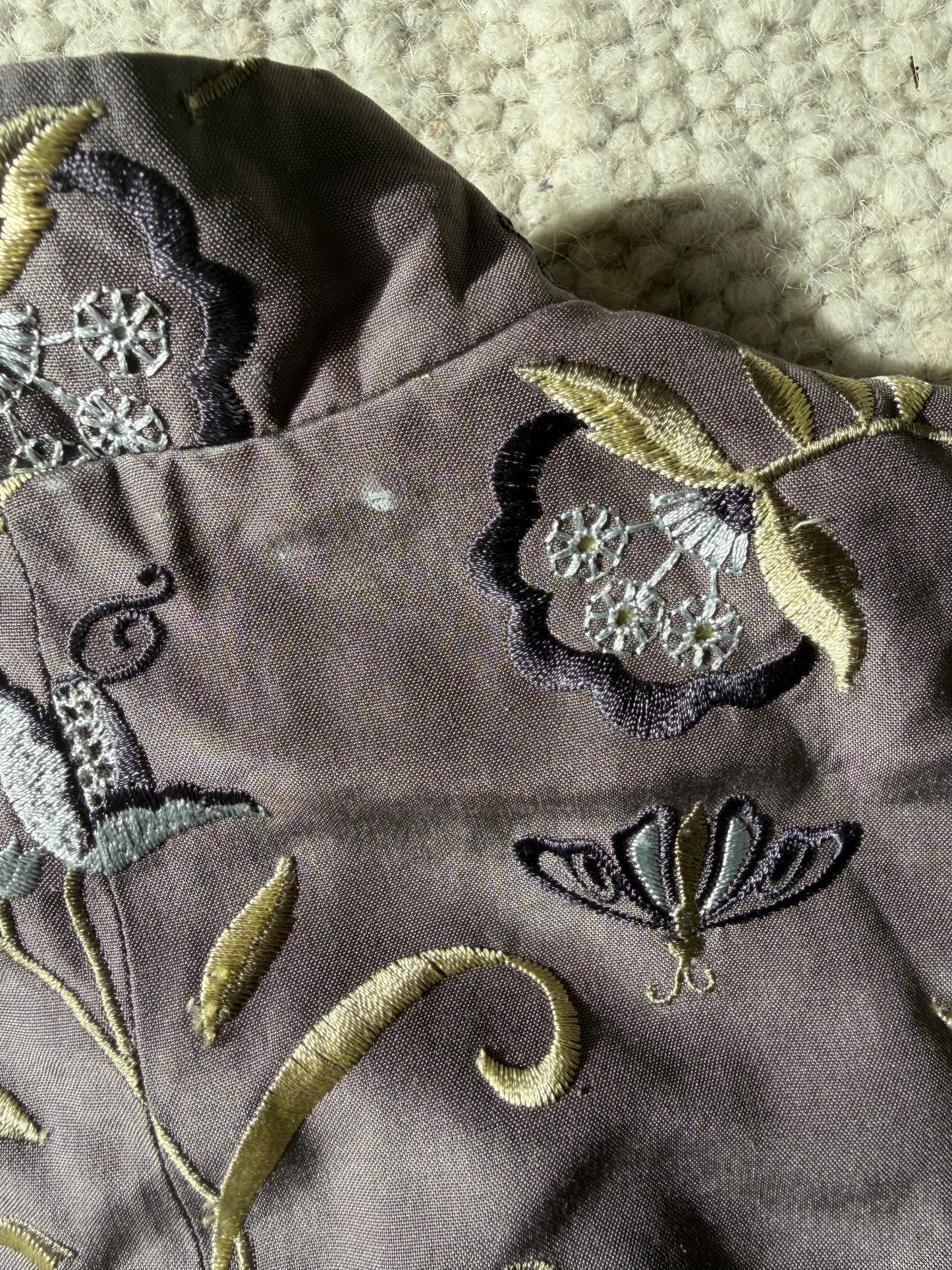 Vintage Chloé S/S 2000 Purple Embroidered Jacket