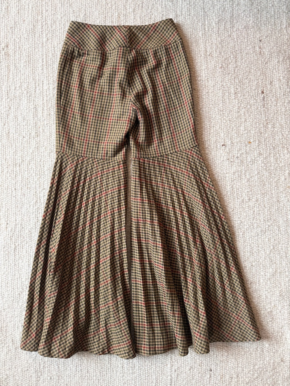 Vintage Dolce & Gabbana F/W 2000 Tweed Flared Trousers