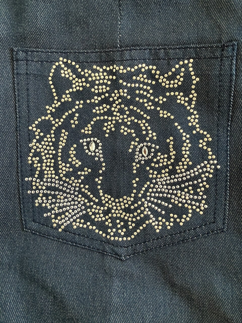 Vintage Chloé F/W 1999 Tiger Studded Pants