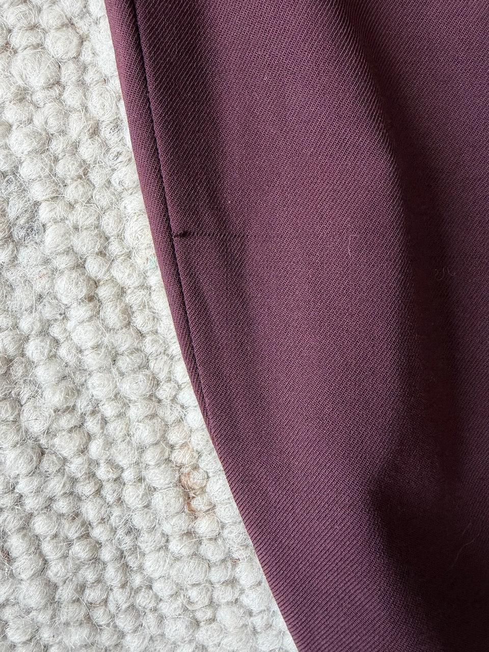 Vintage Dolce & Gabbana F/W 2000 Purple Pleated Trousers