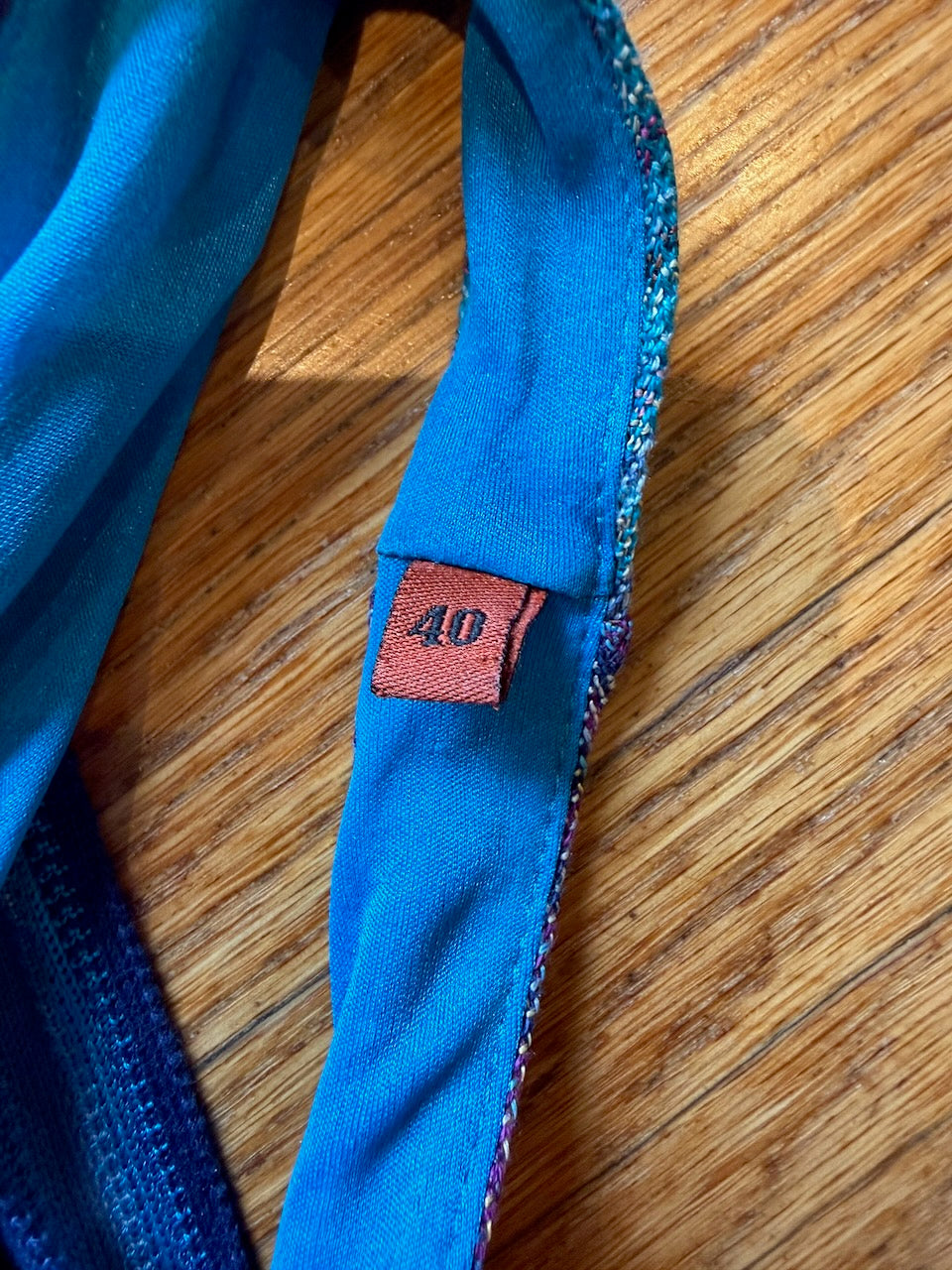 Vintage Missoni Blue Ombré Dress