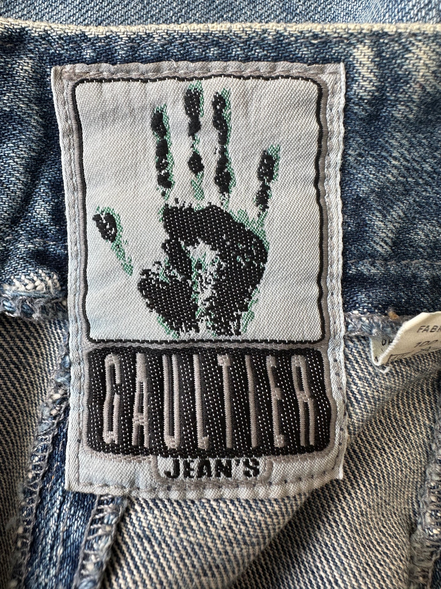 Vintage Gaultier Jeans S/S 1993 Denim Mini Skirt