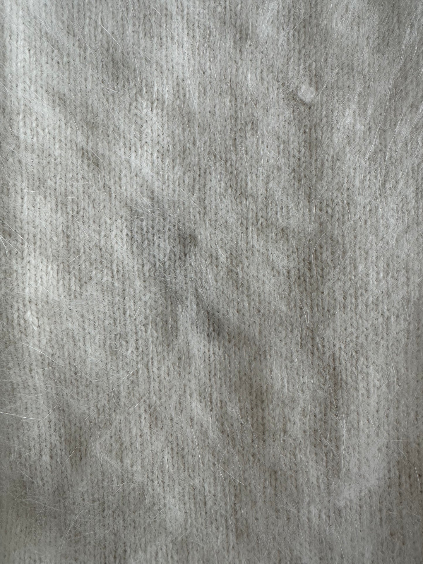 Vintage Chloé F/W 2001 Face Angora Sleeveless Turtleneck