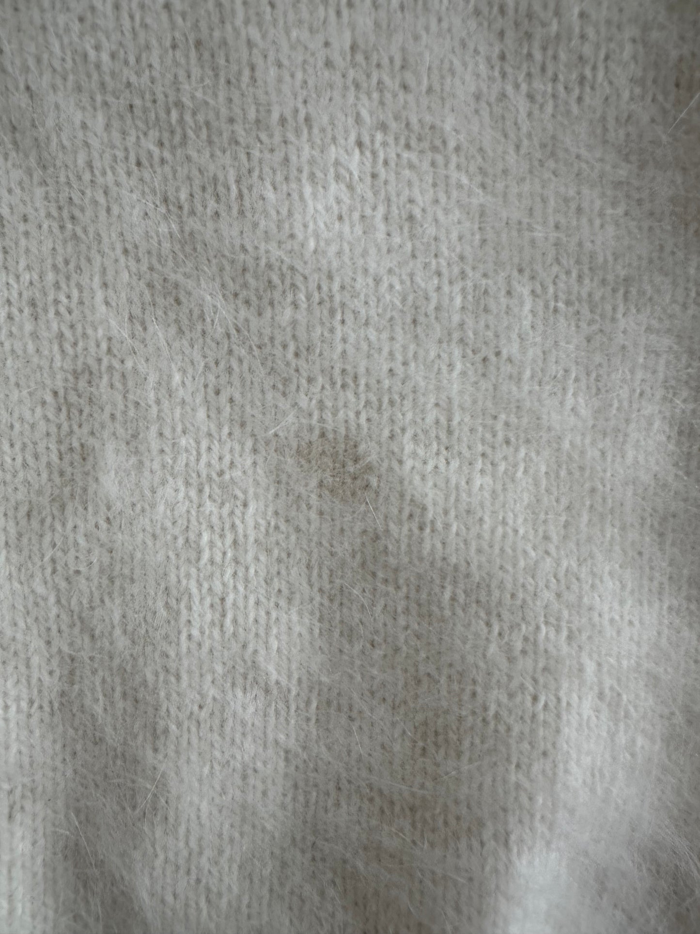 Vintage Chloé F/W 2001 Face Angora Sleeveless Turtleneck