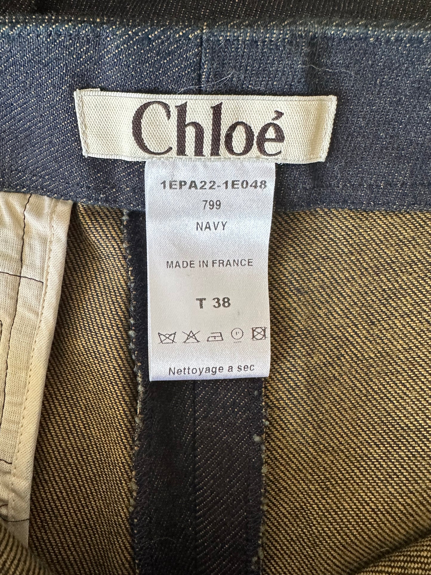 Vintage Chloé S/S 2001 Horse Sequin Jeans