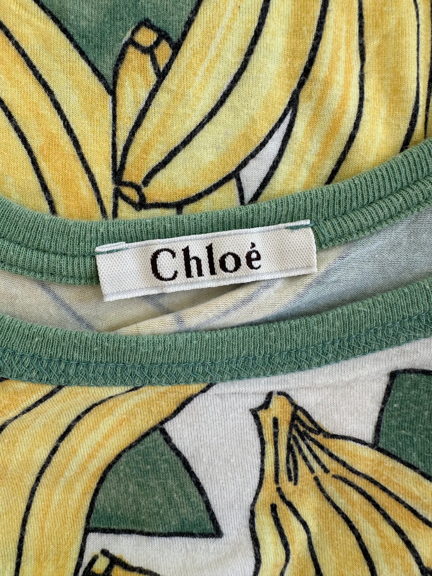 Vintage Chloé S/S 2004 Banana Top