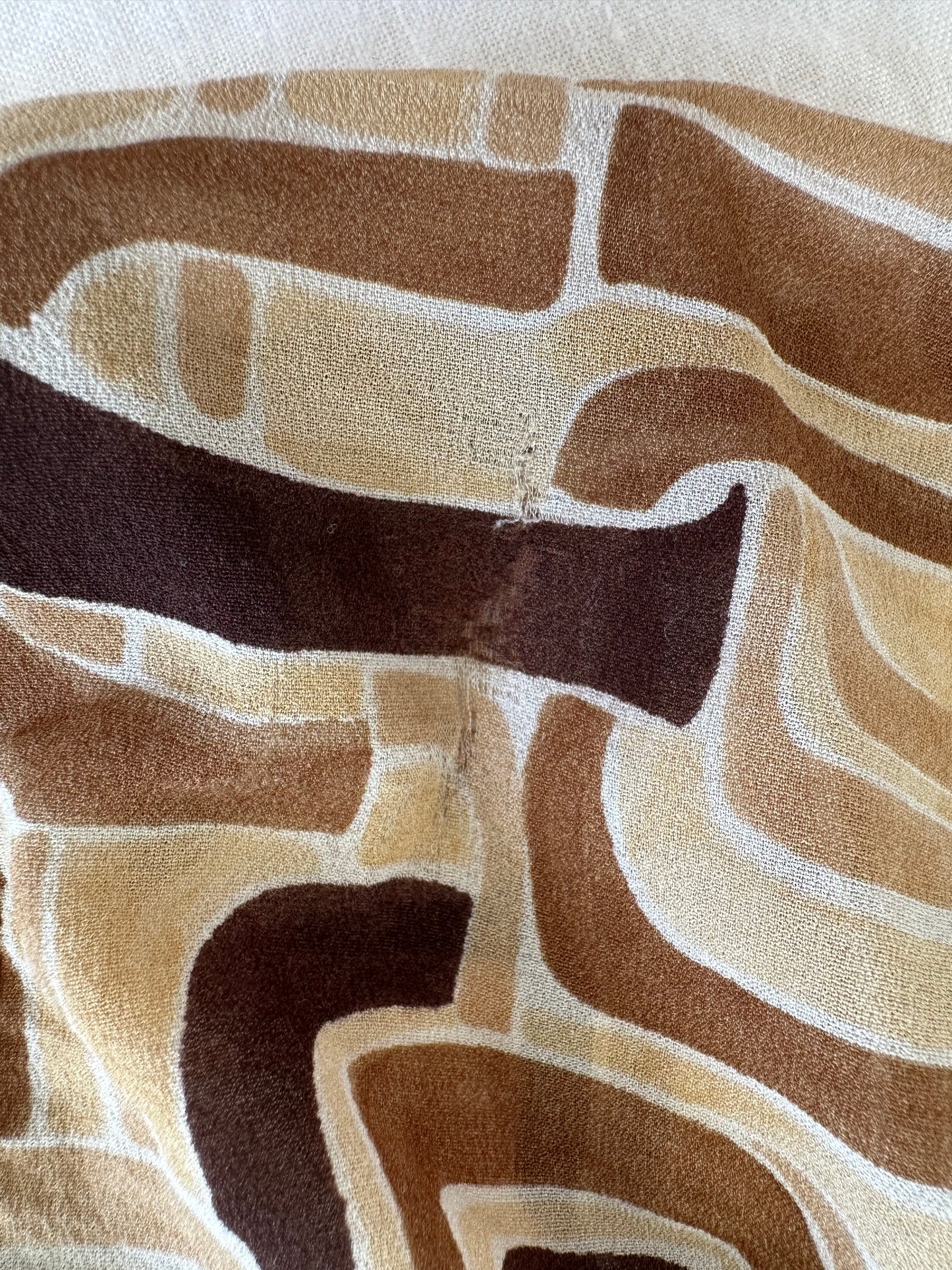 Vintage Prada F/W 1996 Silk Abstract Shirt