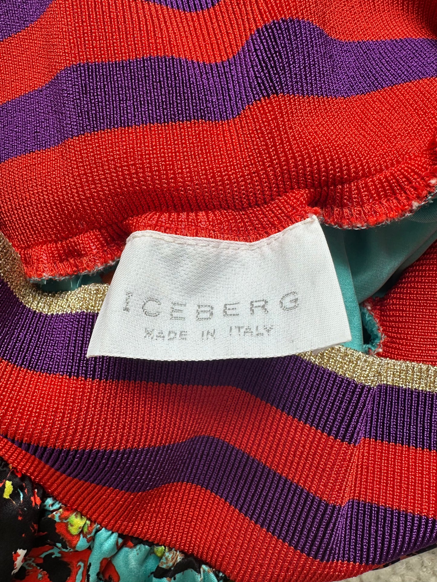 Vintage Iceberg S/S 2004 Silk Trousers