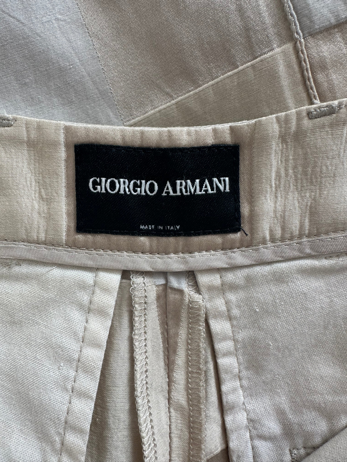 Vintage Giorgio Armani Silk Shorts
