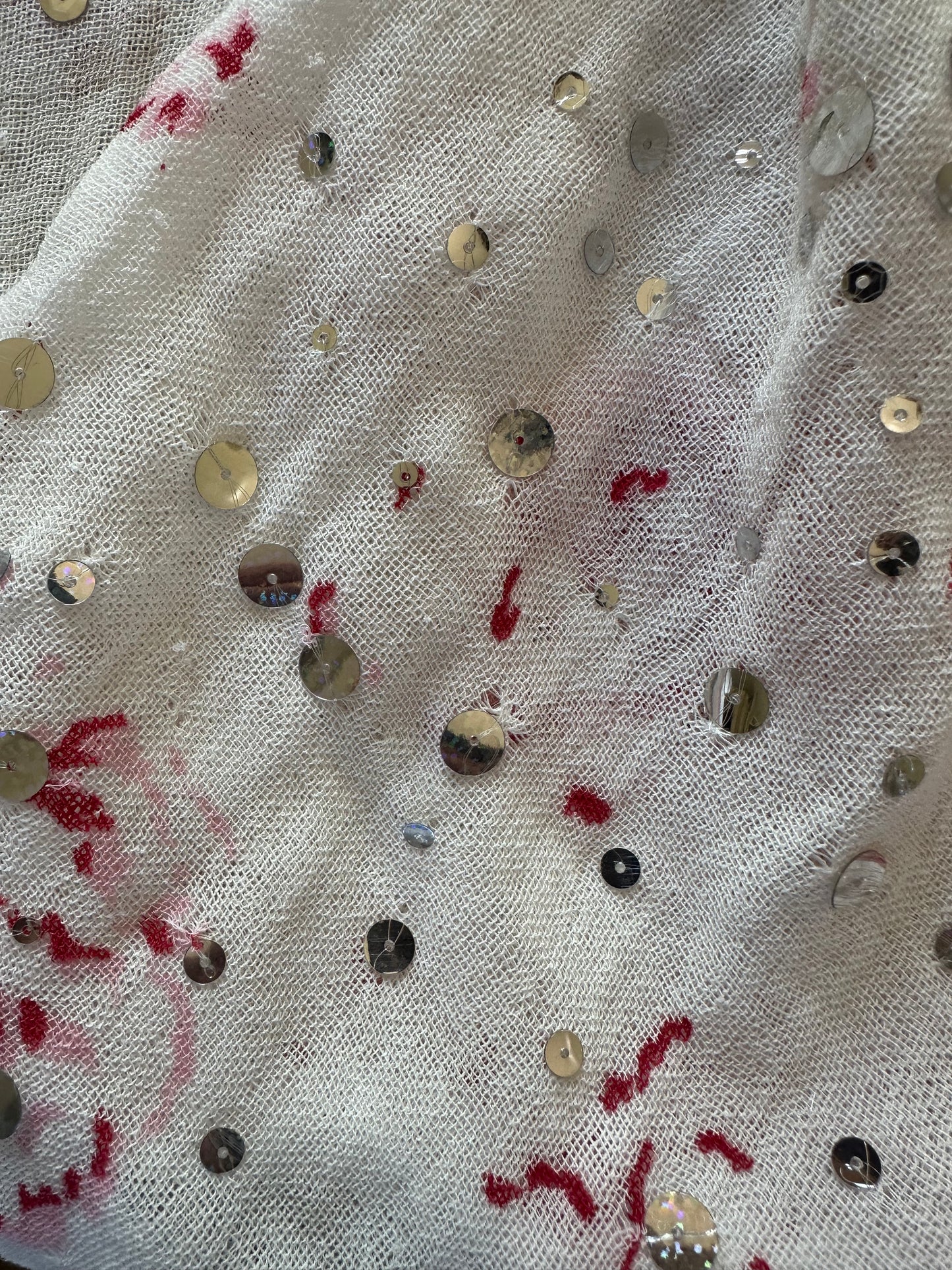 Vintage Marni Floral Sequin Maxi Skirt