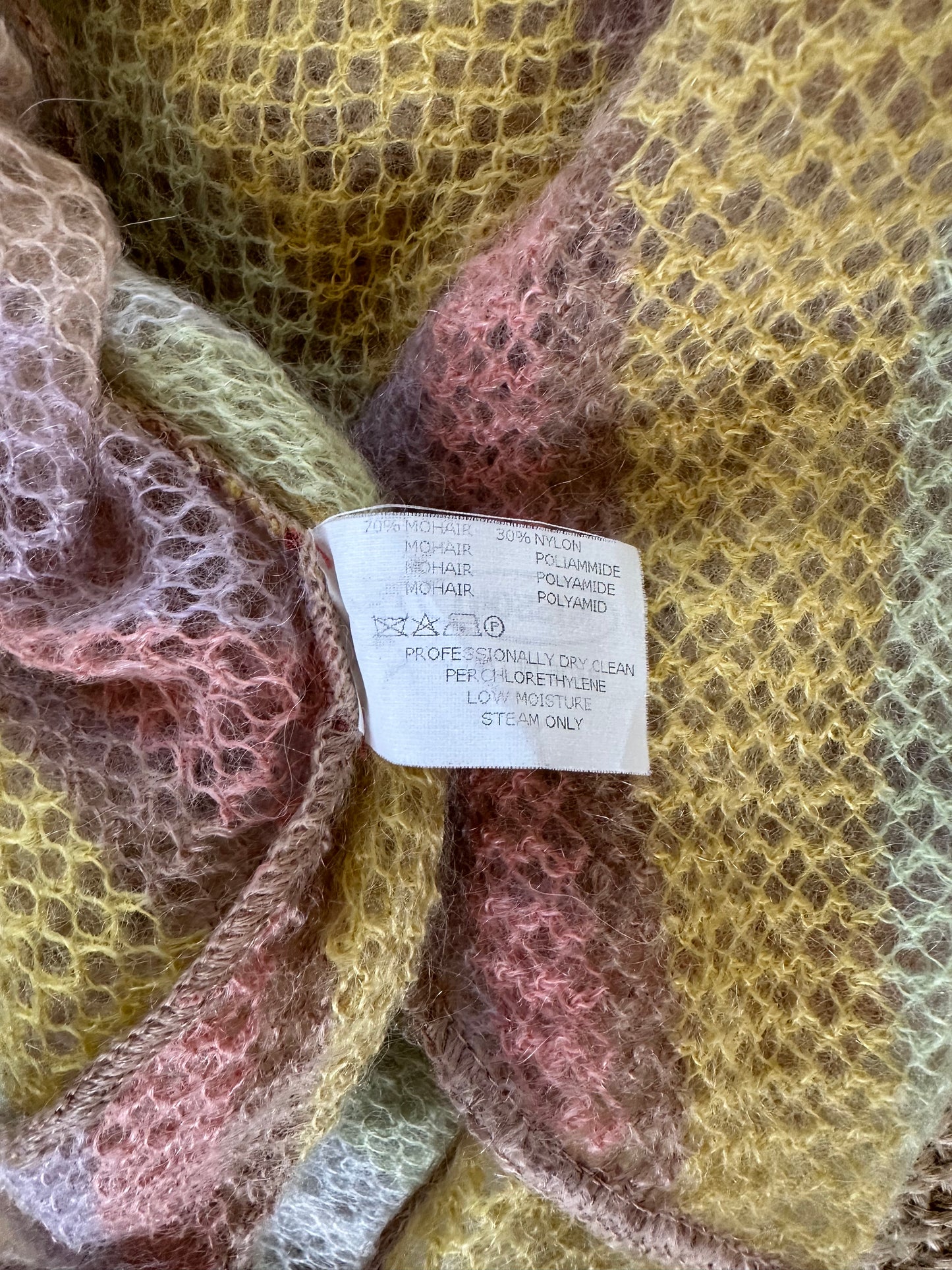 Missoni Rainbow Knit Sleeveless Jumper