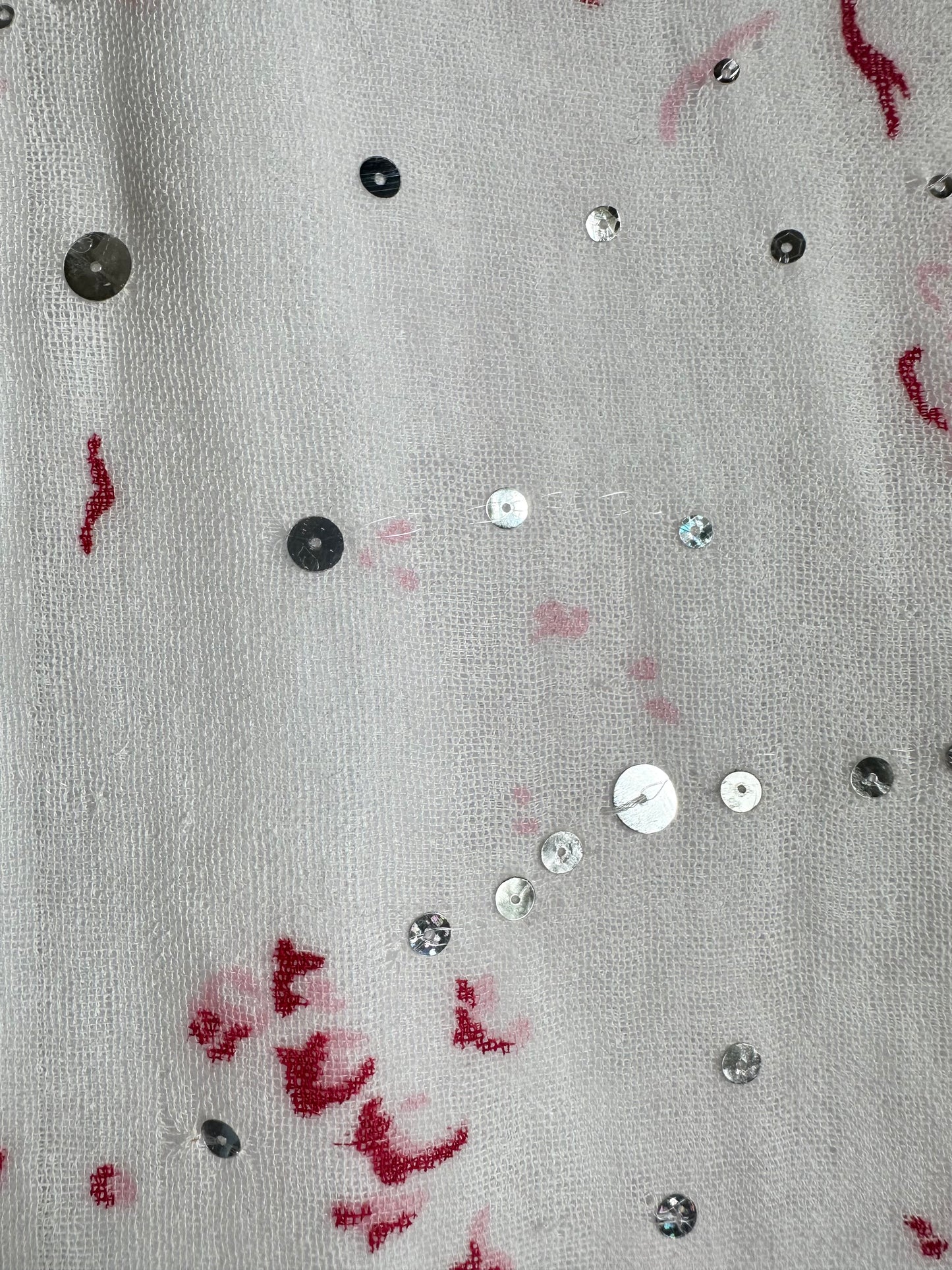 Vintage Marni Floral Sequin Maxi Skirt