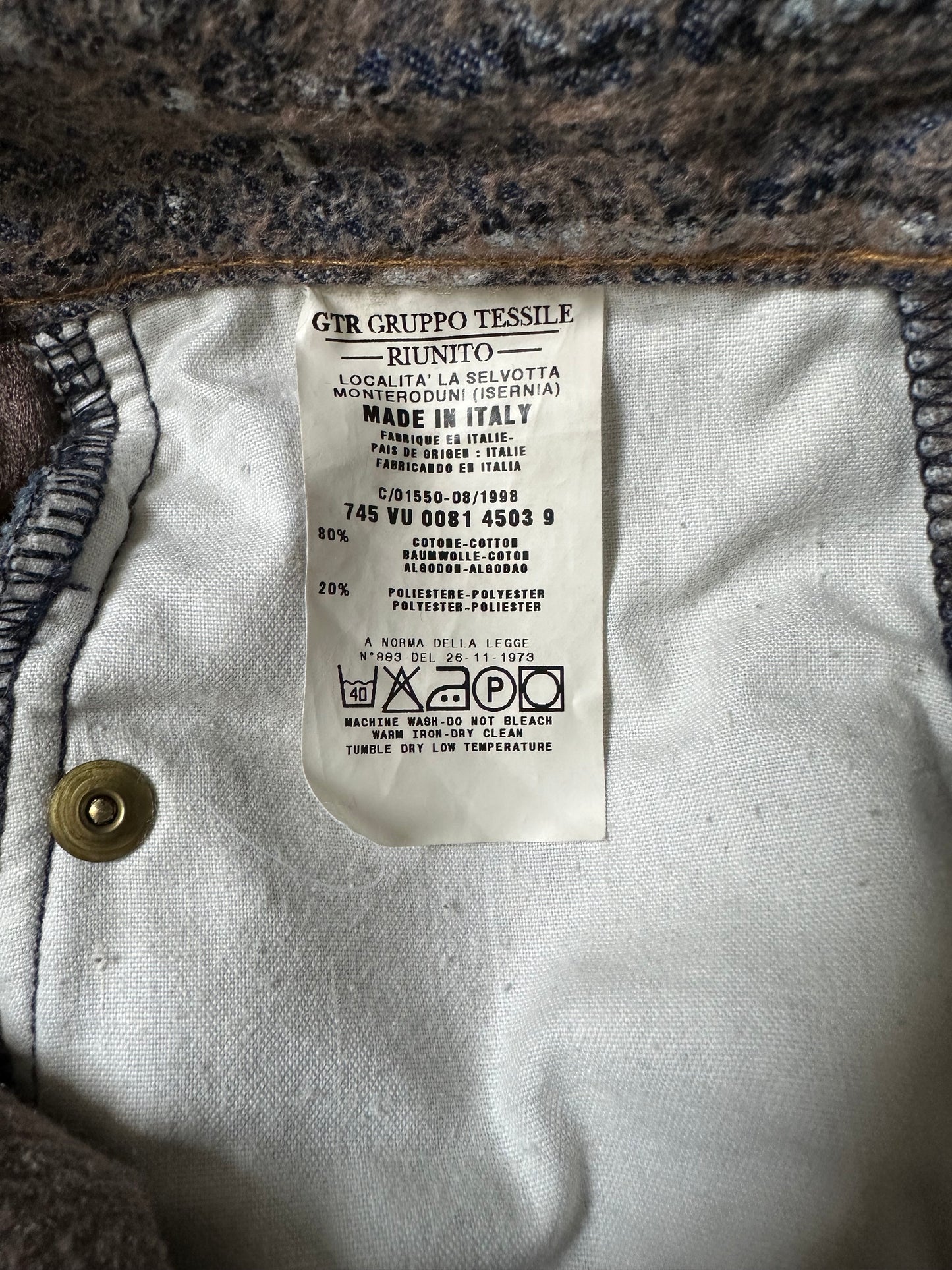 Vintage Vivienne Westwood Anglomania Jeans