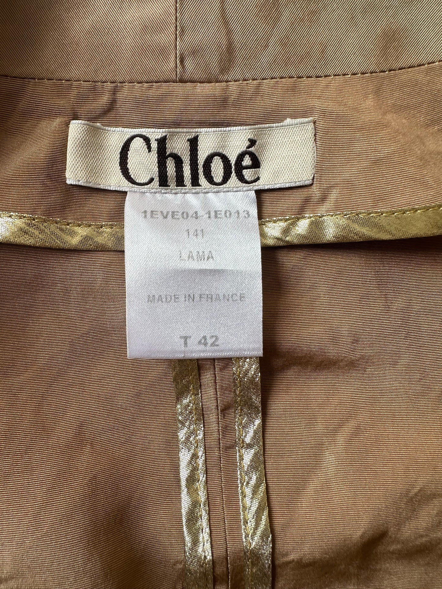 Vintage Chloé S/S 2001 Silk Jacket