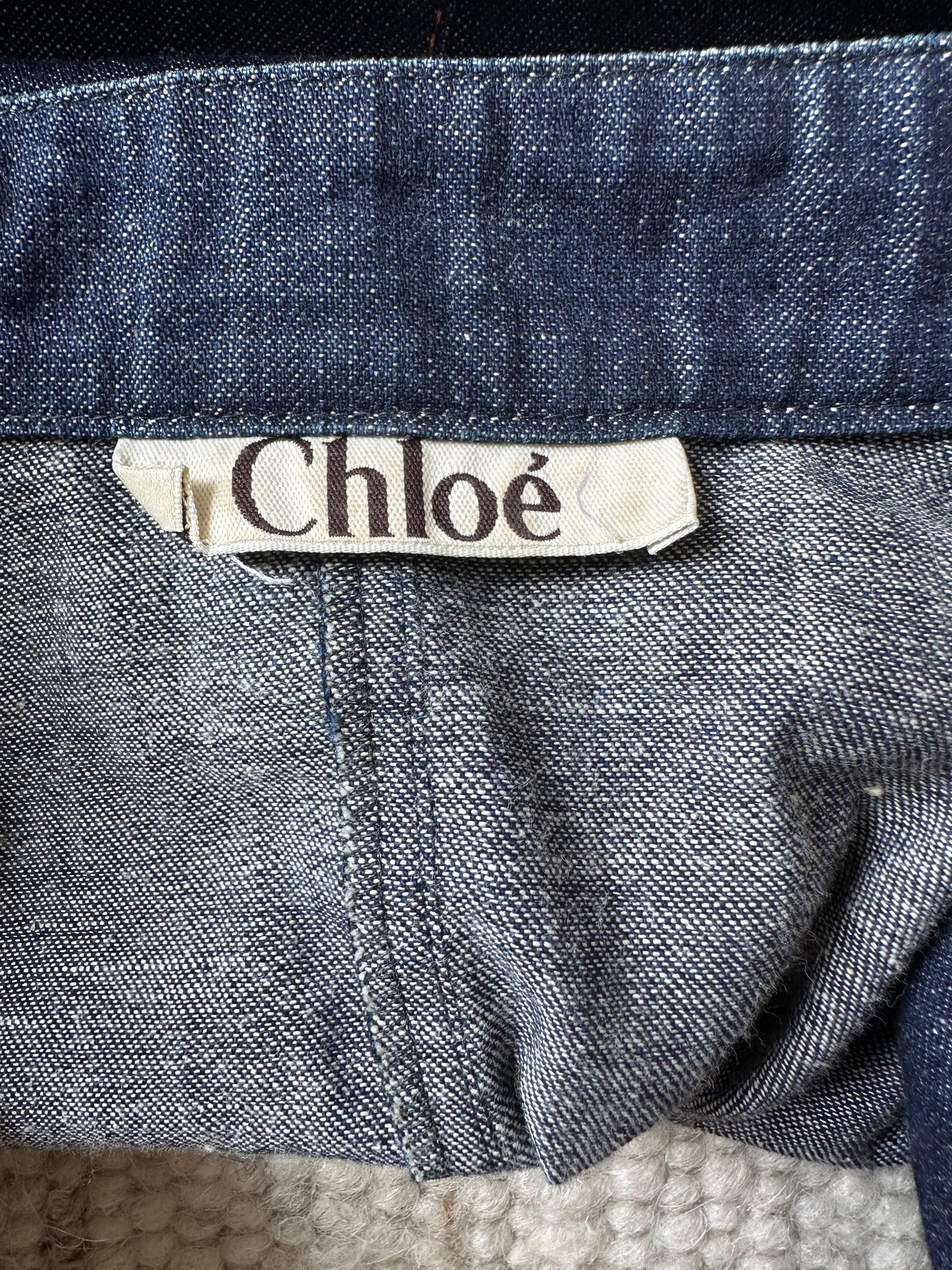 Vintage Chloé S/S 2001 Denim Jacket