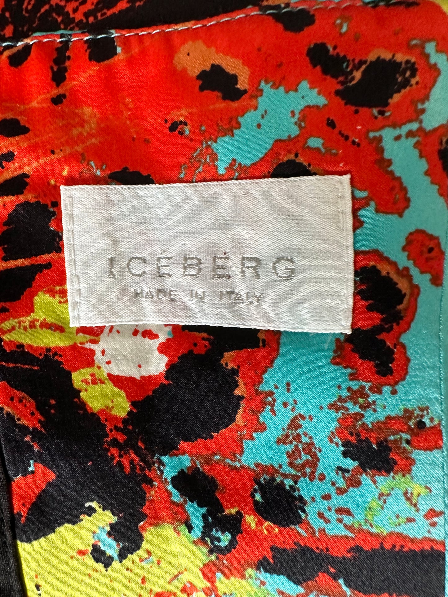 Vintage Iceberg S/S 2004 Silk Corset