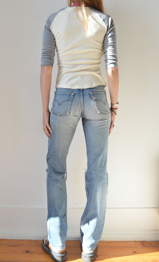 Vintage Chloé S/S 1999 'I love you' Raglan Top