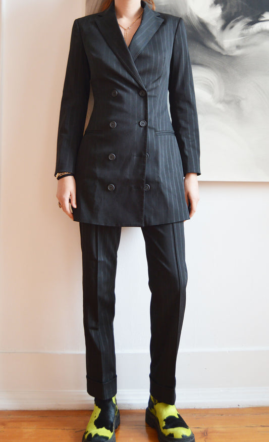 gianfranco ferre pinstripe suit