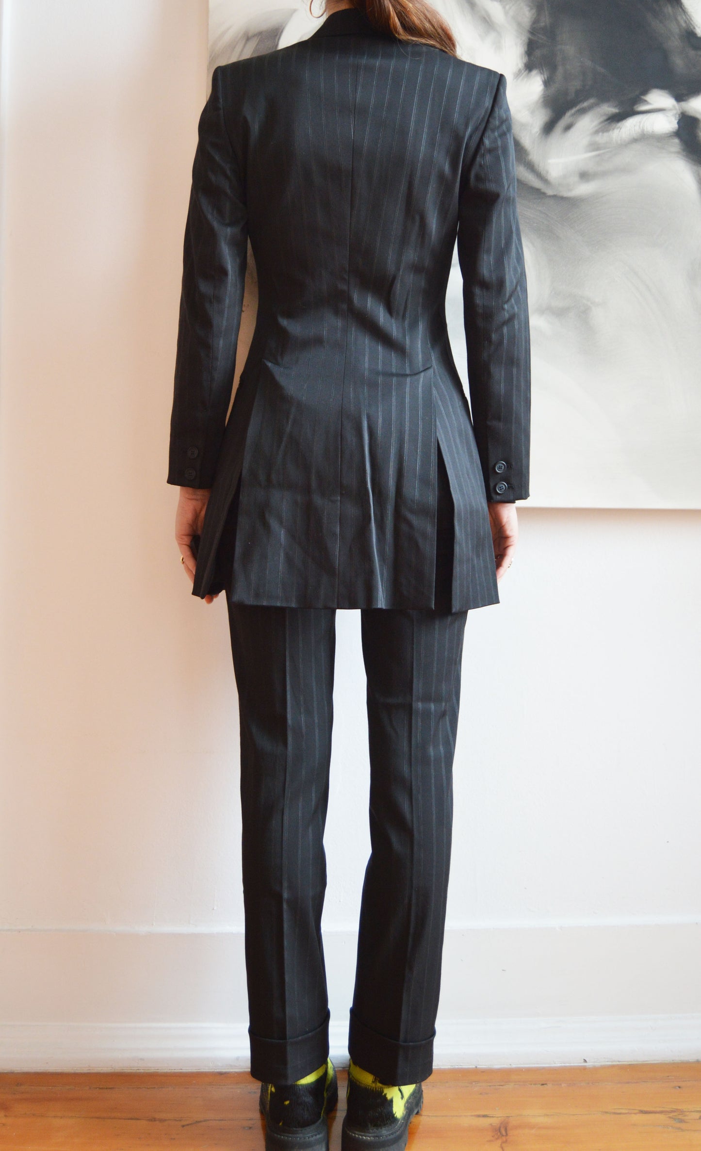 gianfranco ferre pinstripe suit