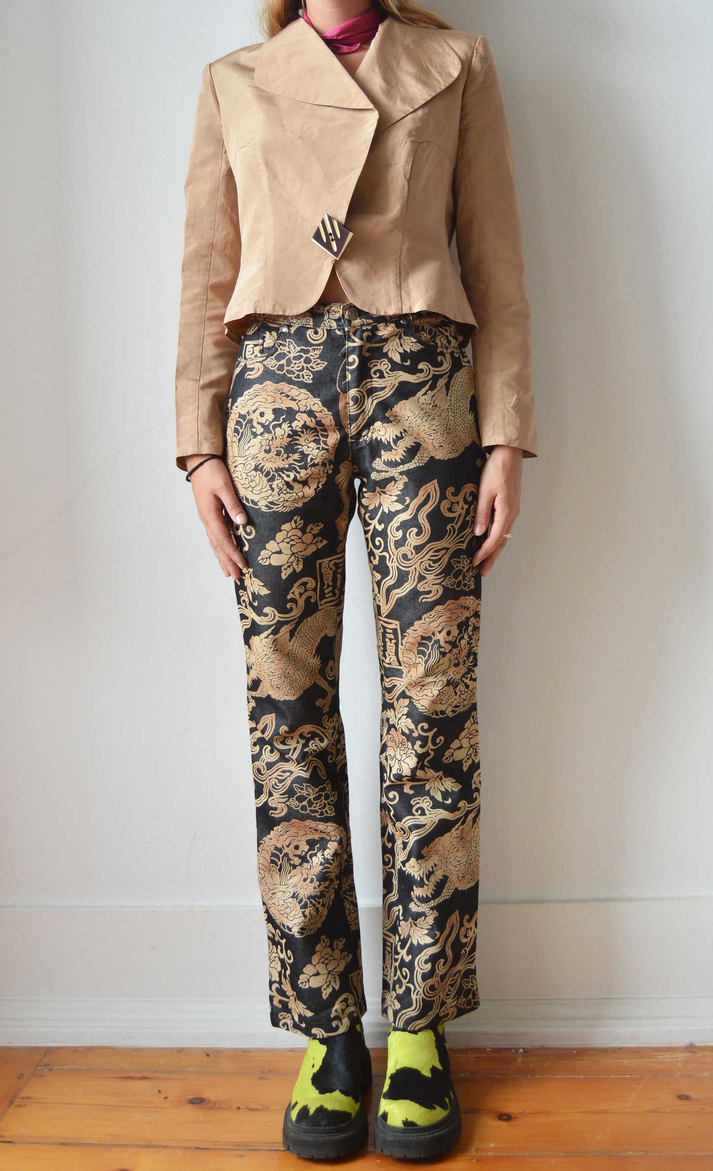 Vintage Chloé S/S 2001 Silk Jacket