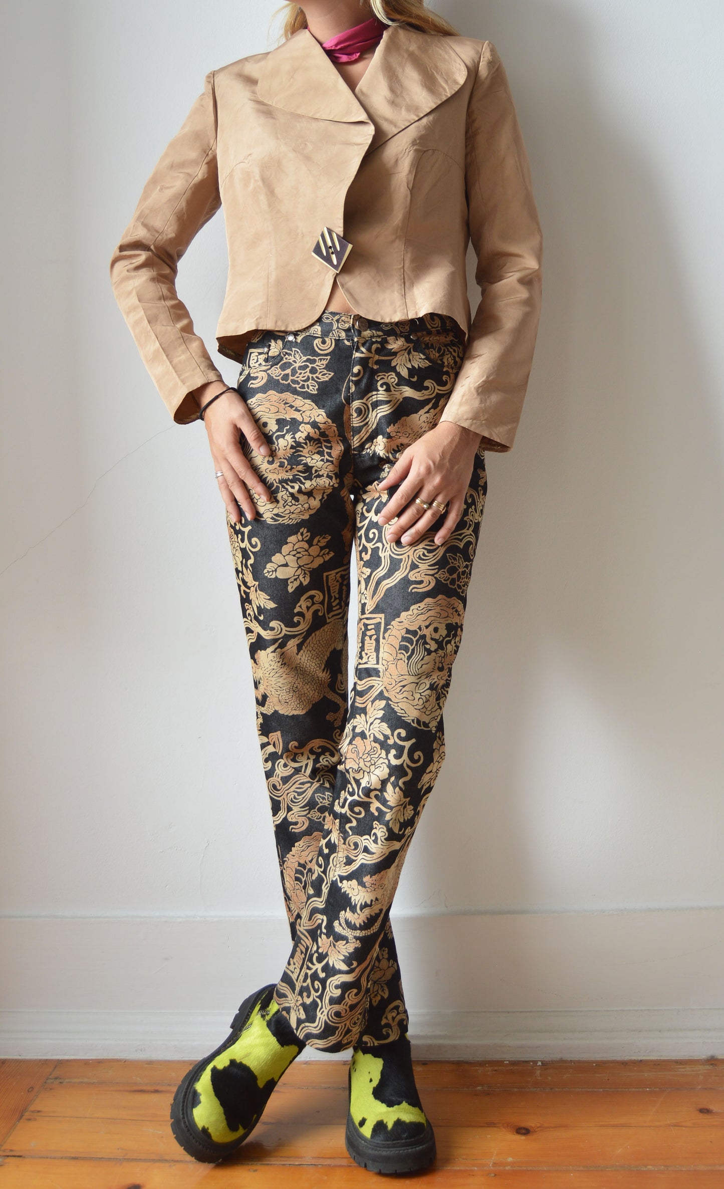 Vintage Chloé S/S 2001 Silk Jacket