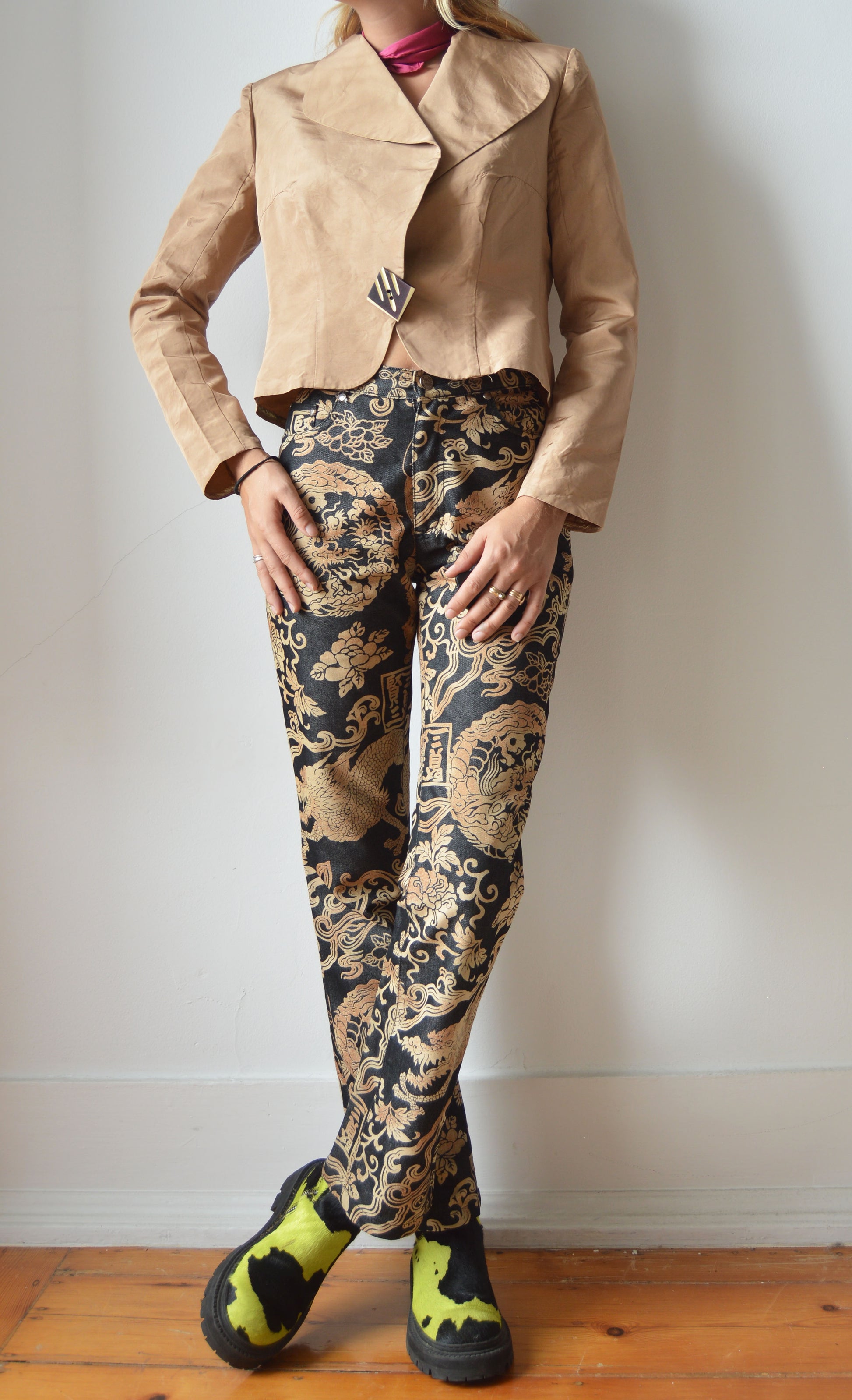 Vintage Chloé S/S 2001 Silk Jacket