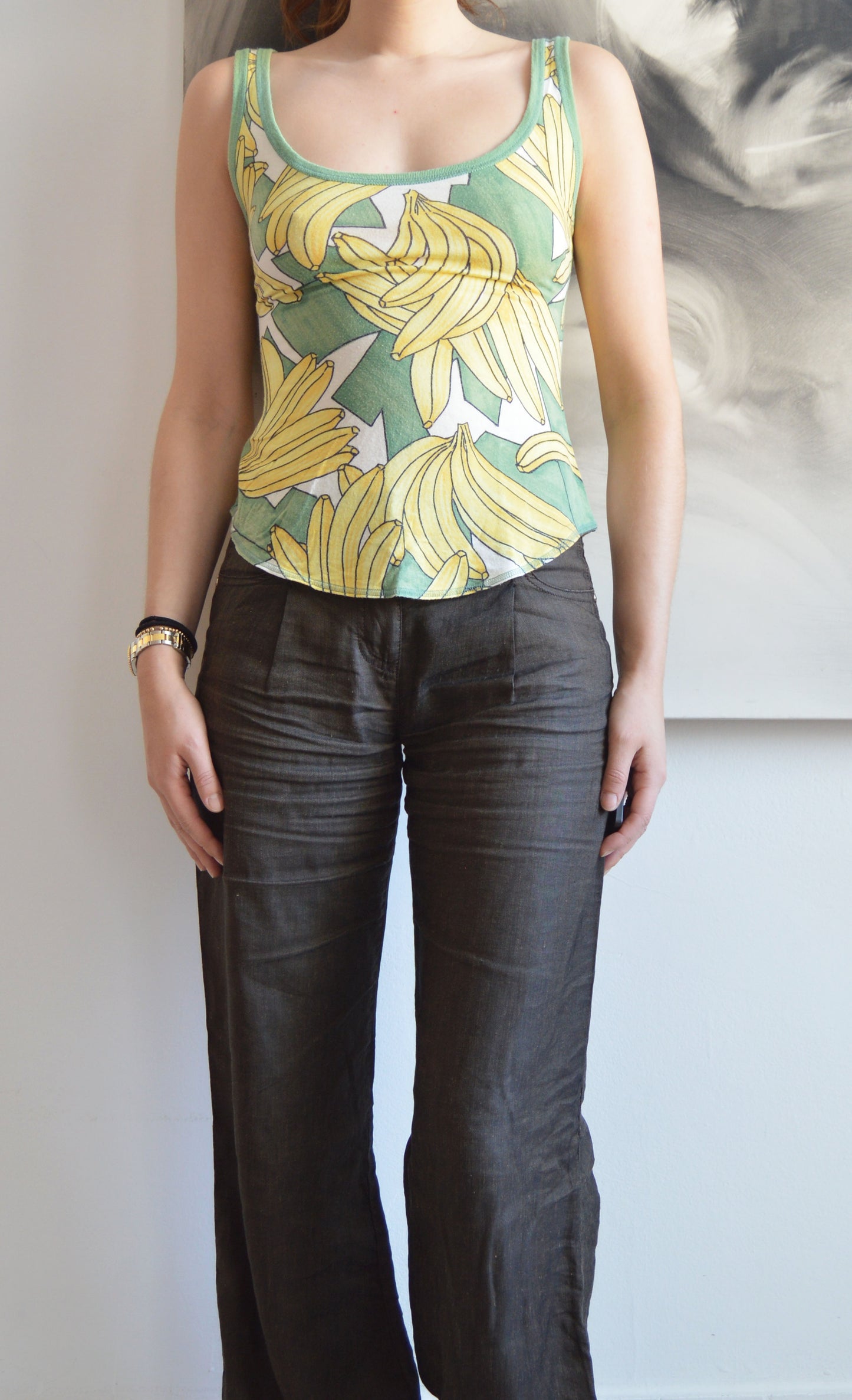 vintage Chloe ss 2004 banana top
