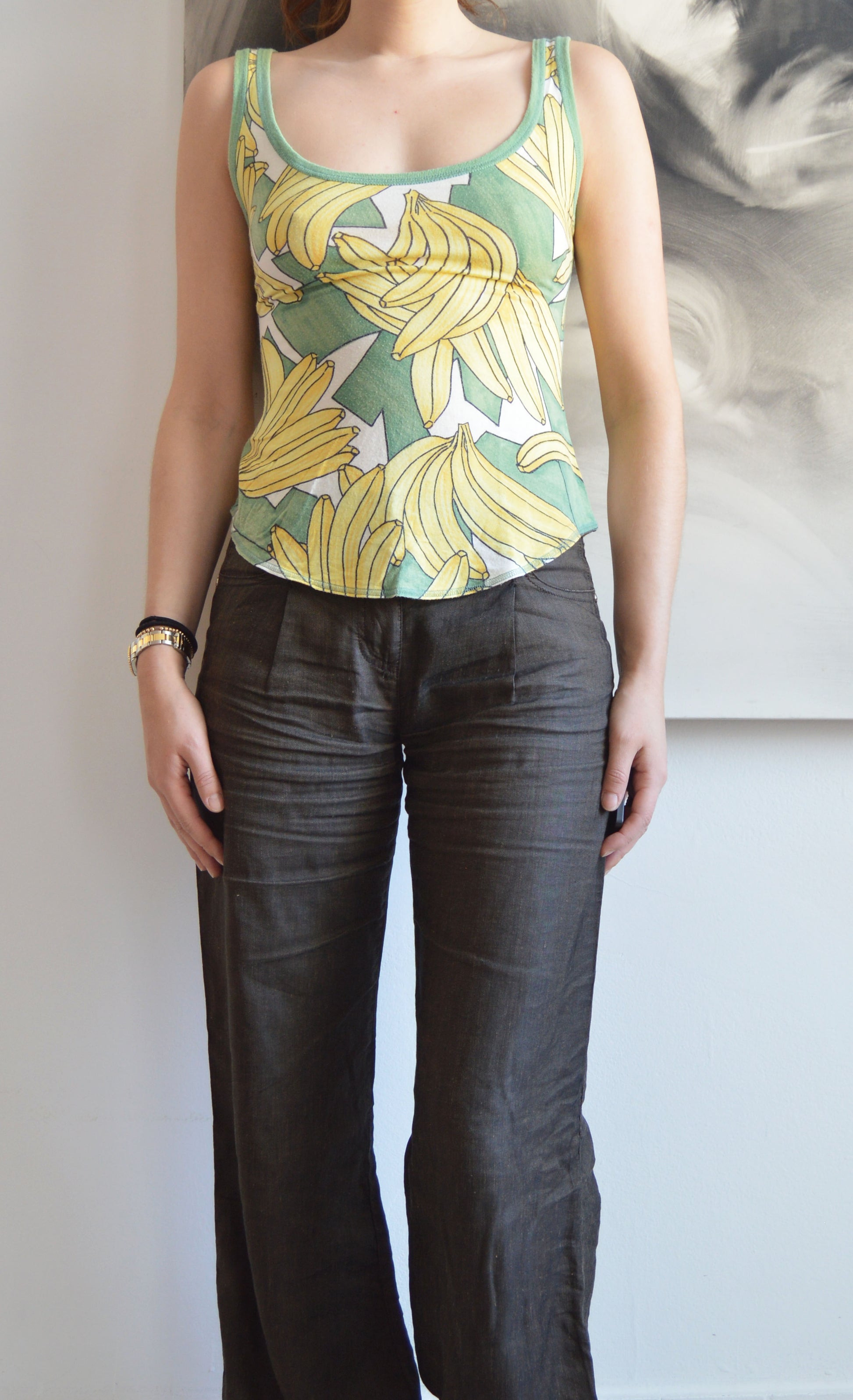 vintage Chloe ss 2004 banana top