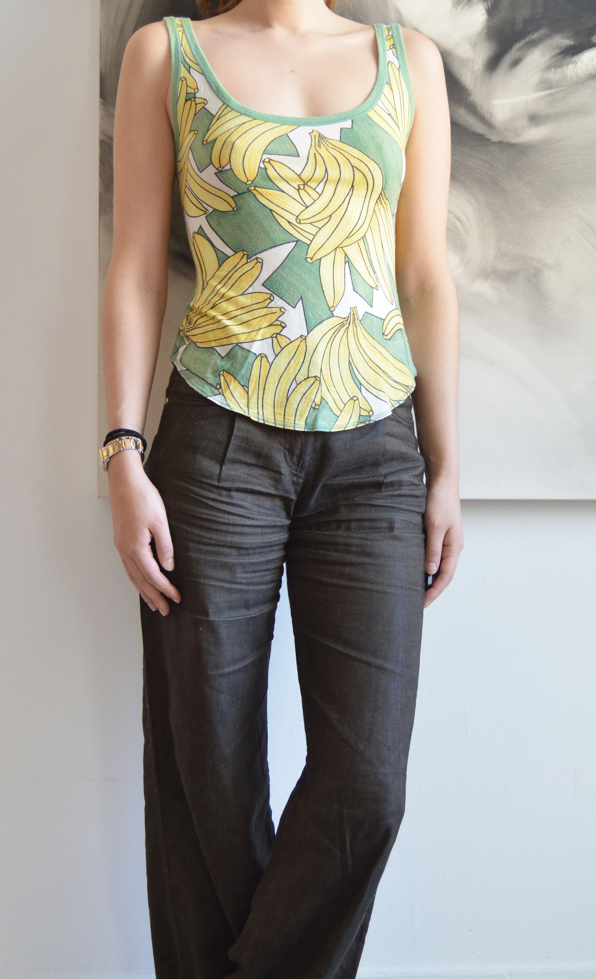 vintage Chloe ss 2004 banana top