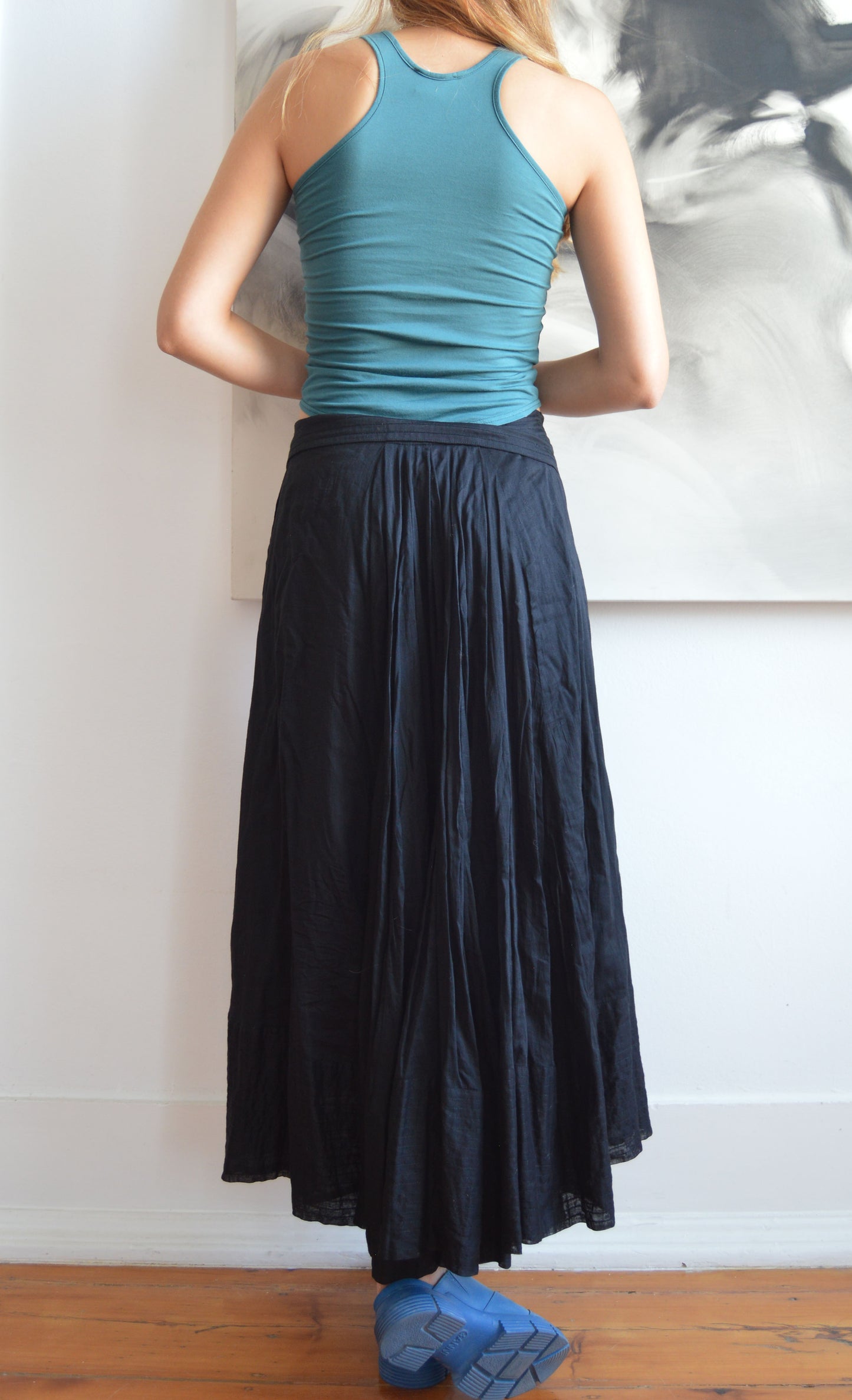 vintage Chloe teal tank top