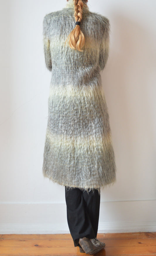 Vintage Chloé Mohair Wool Maxi Coat