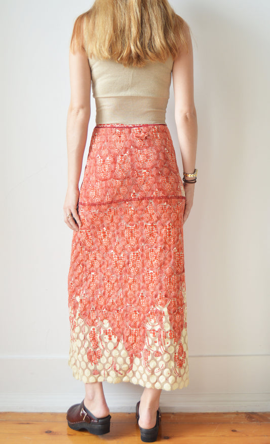 Vintage Jean Paul Gaultier S/S 2004 Mesh Skirt