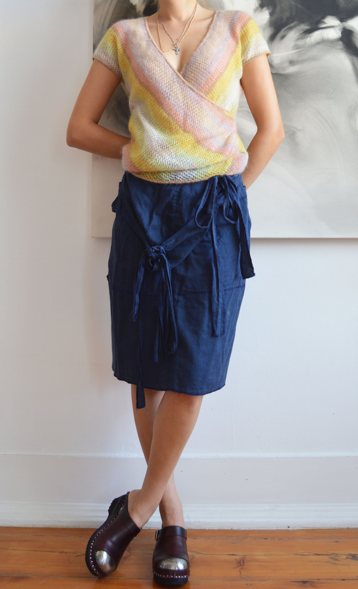 Missoni Rainbow Knit Sleeveless Jumper