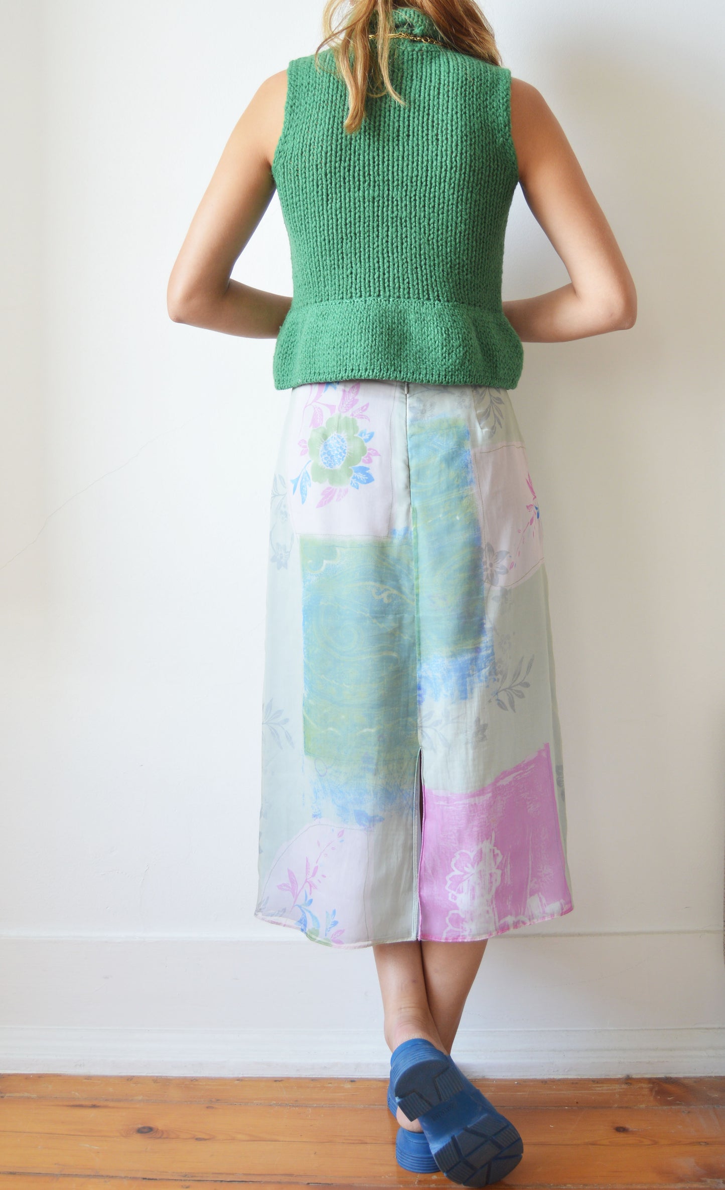 Vintage Miu Miu F/W 1999 Green Turtleneck