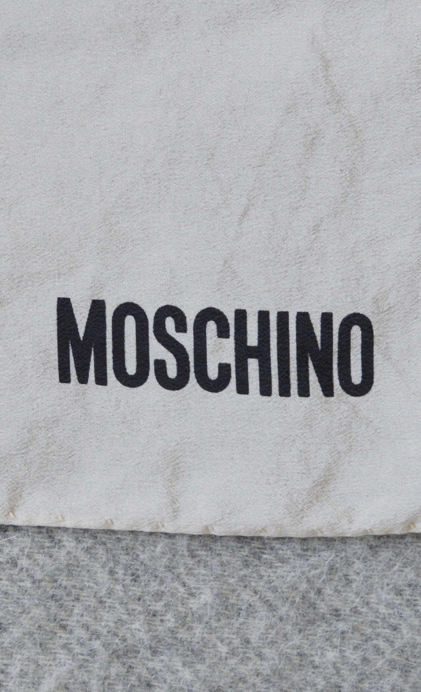 vintage moschino silk scarf