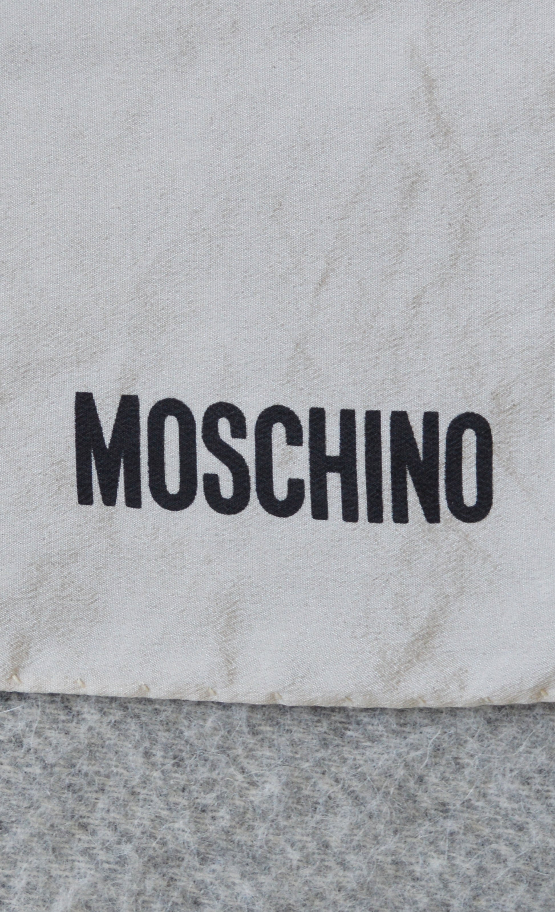 vintage moschino silk scarf