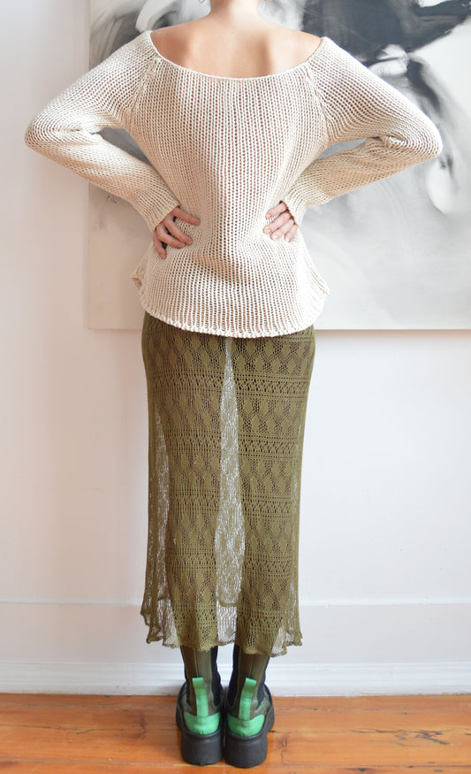 Vintage Chloé S/S 2001 Knitted Strawberry Jumper