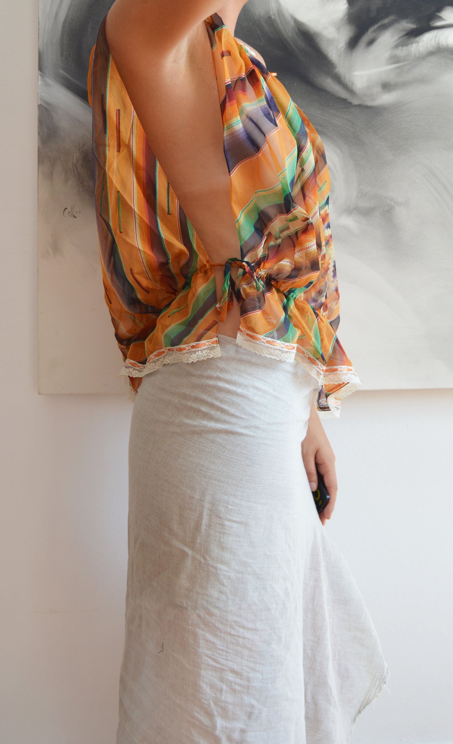 Christian Dior Spring 2002 Silk Top