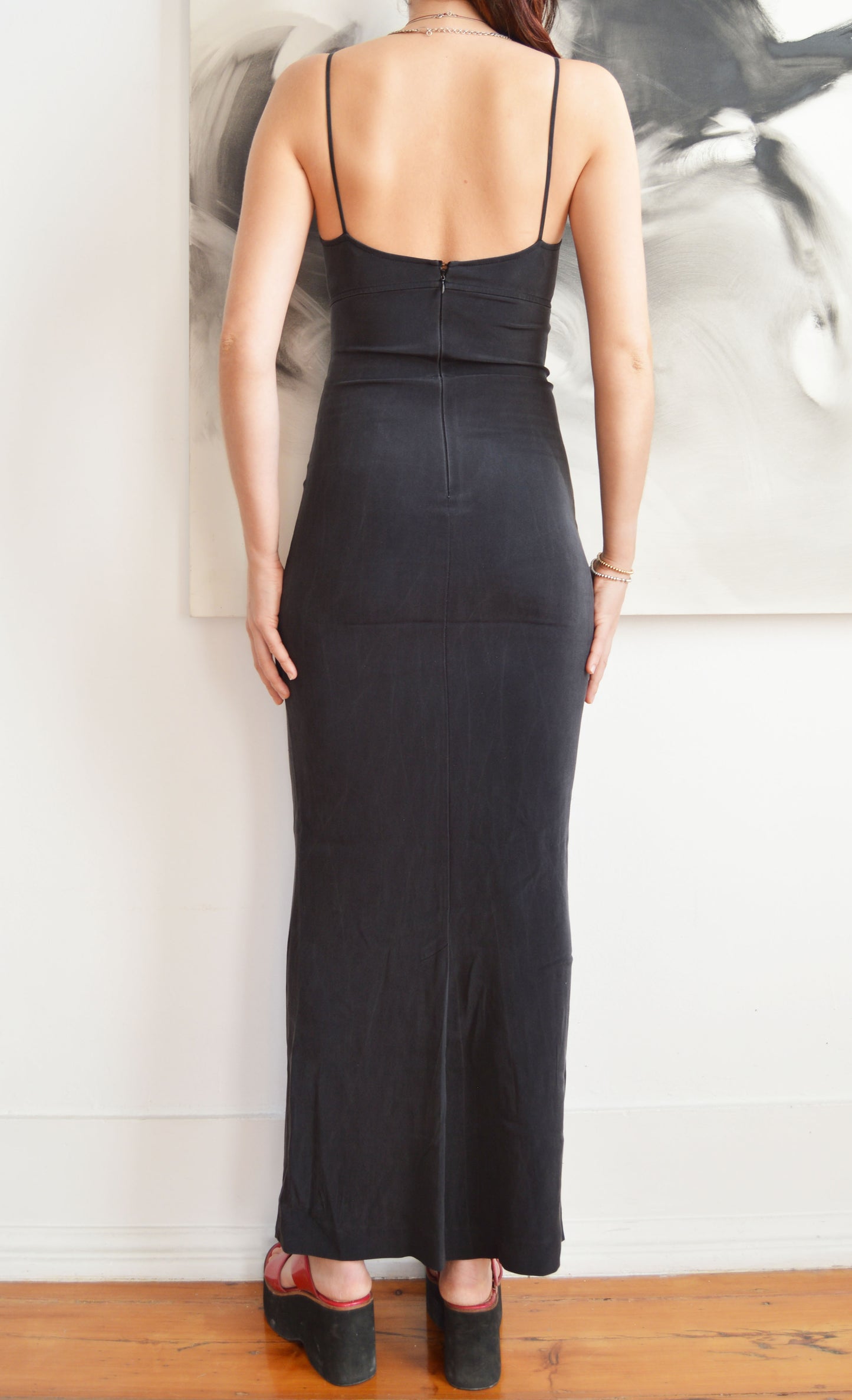 Vintage Dolce & Gabbana Black Maxi Dress