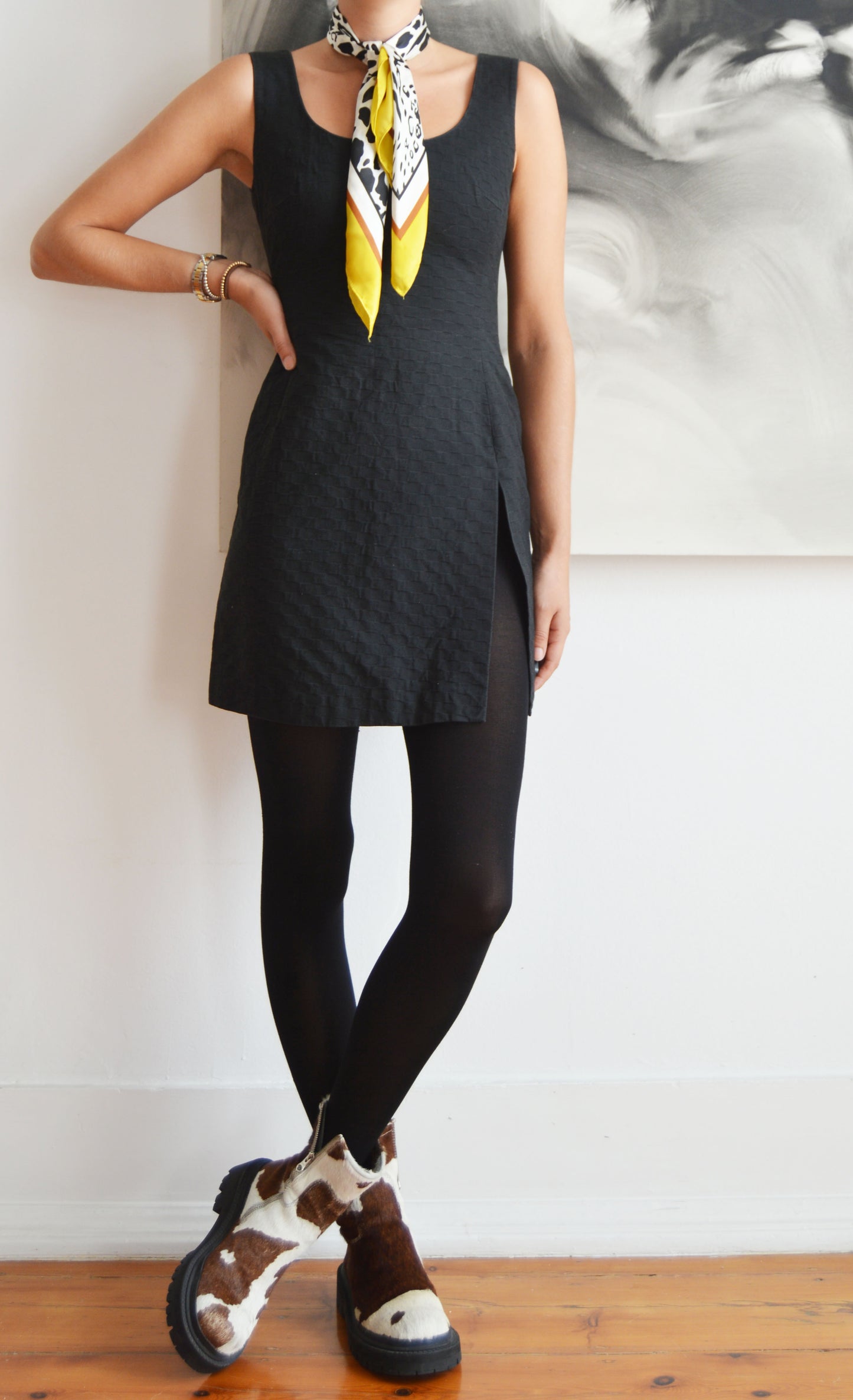 Vintage Dolce & Gabbana Black Mini Dress