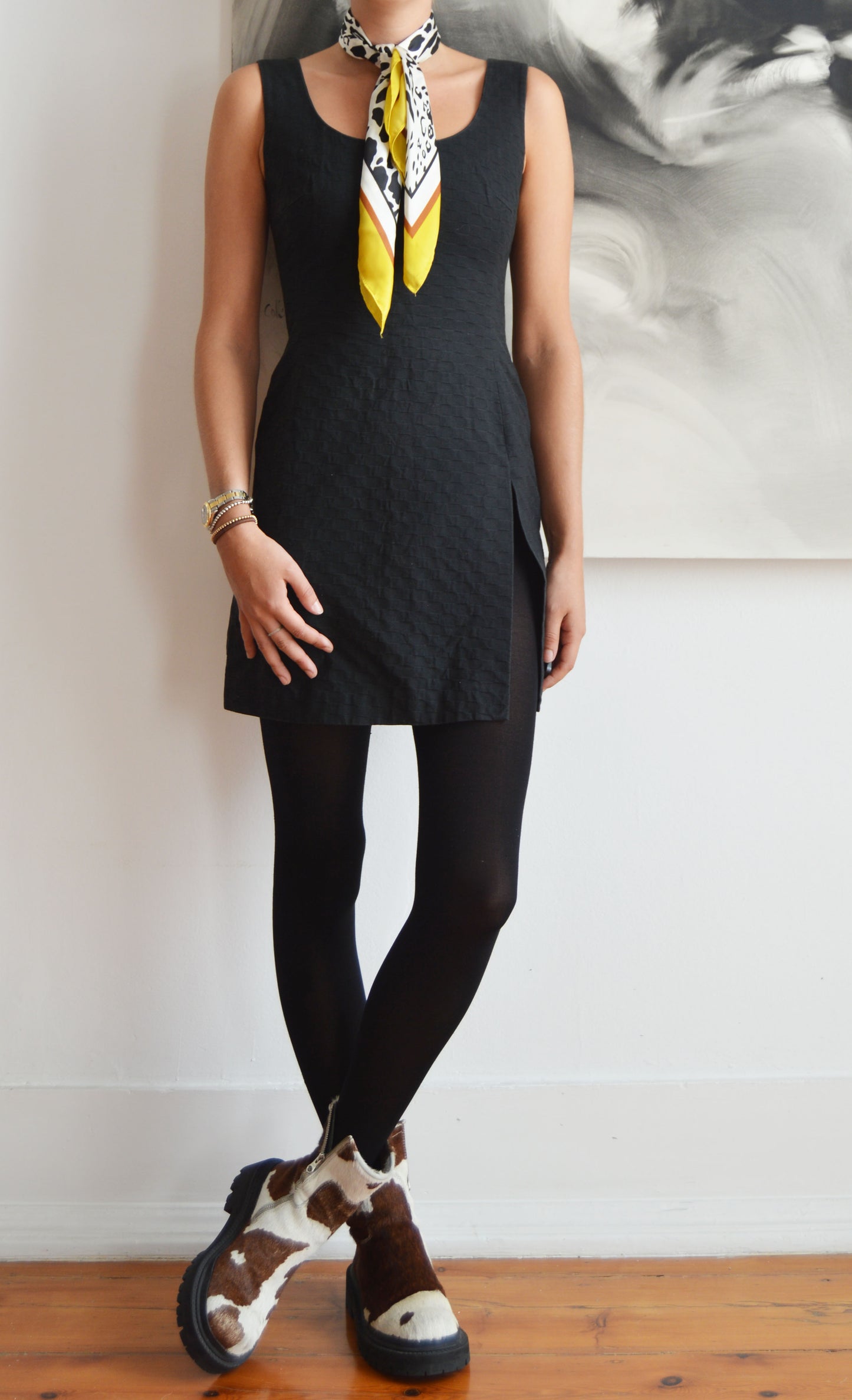 Vintage Dolce & Gabbana Black Mini Dress