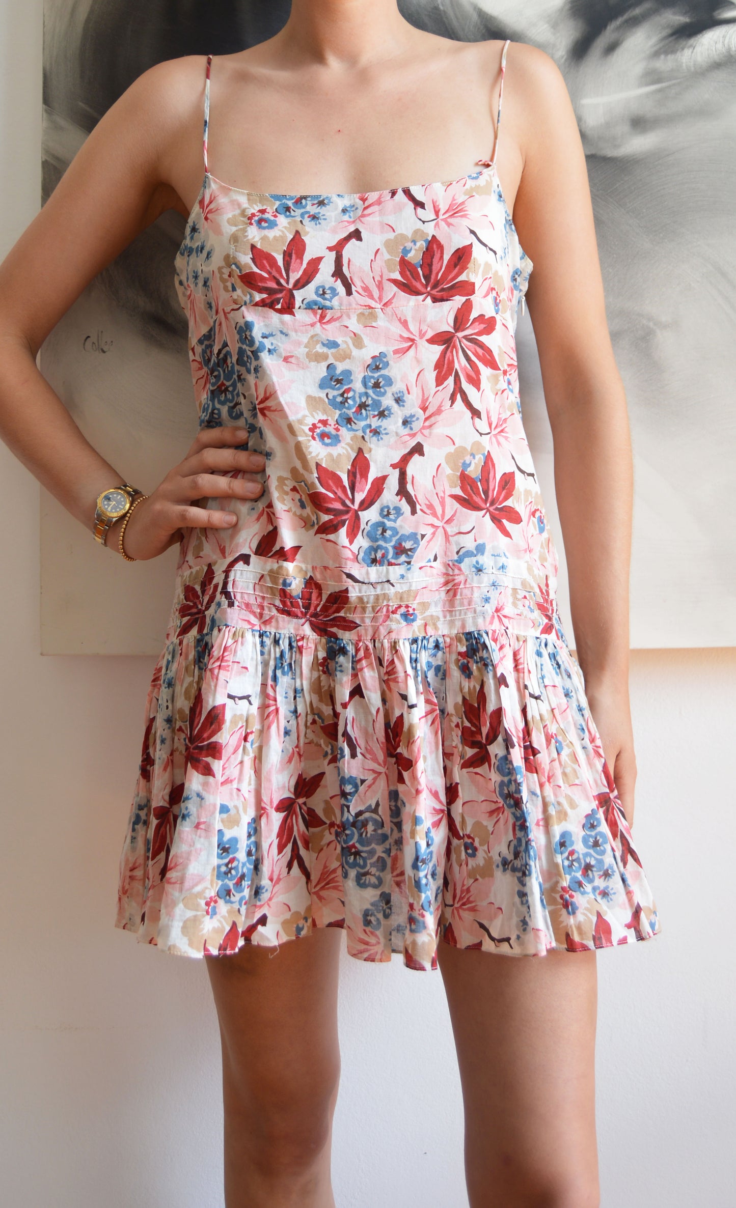Vintage Marni S/S 2002 Floral Mini Dress