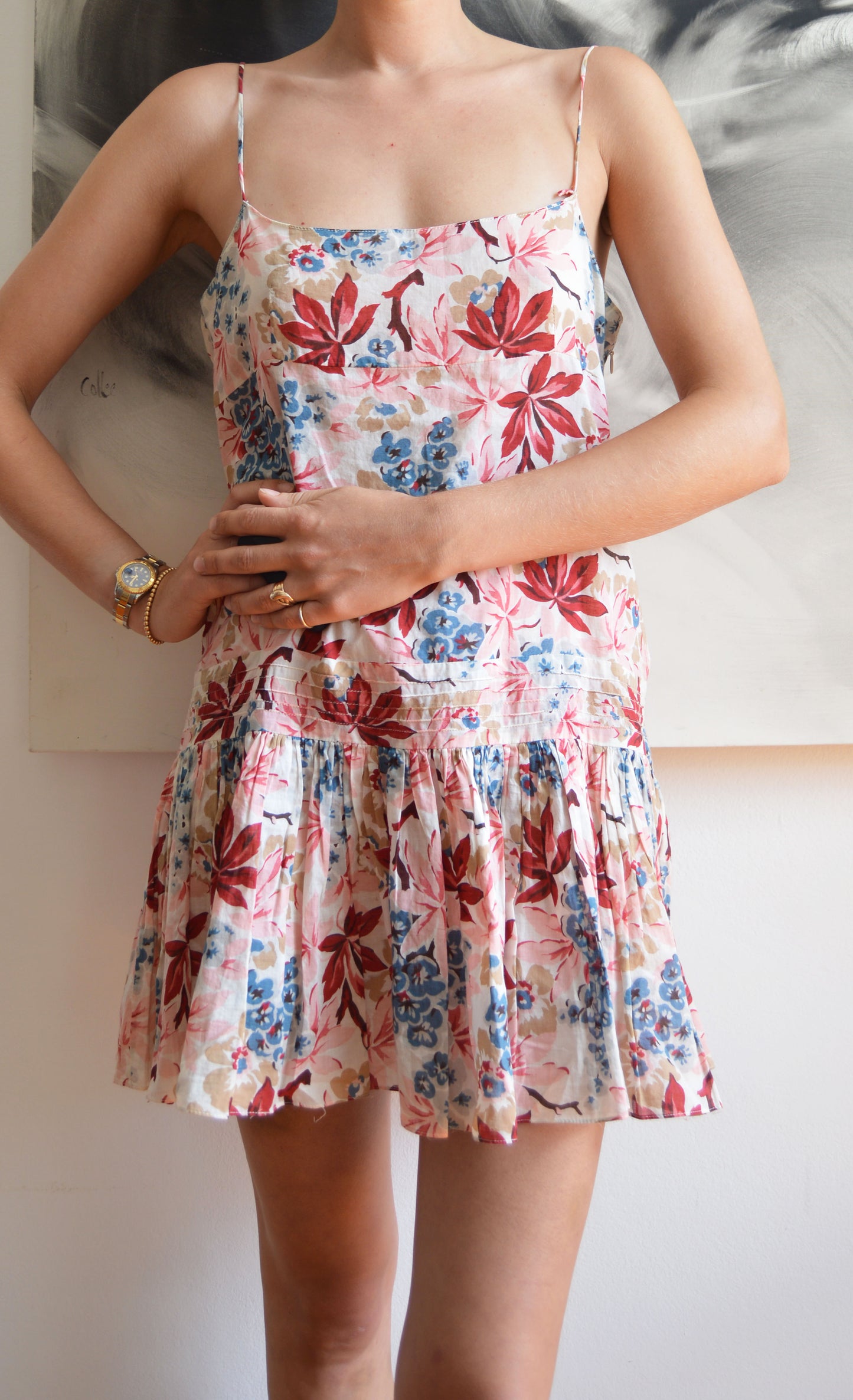 Vintage Marni S/S 2002 Floral Mini Dress