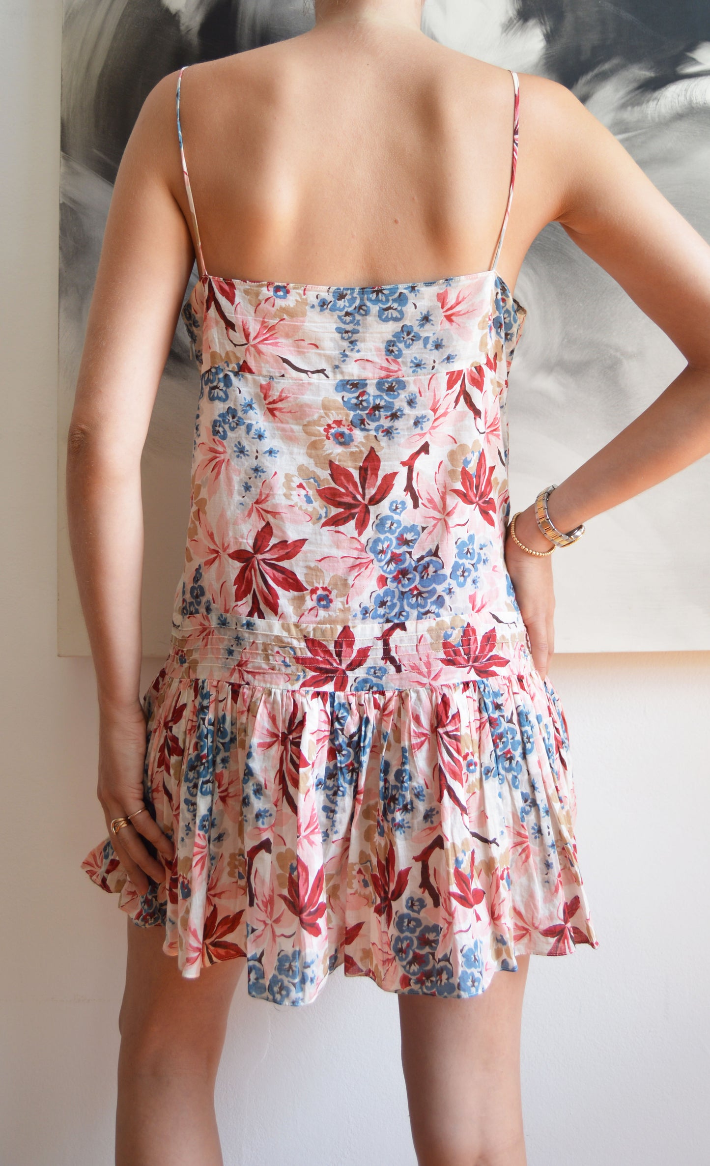 Vintage Marni S/S 2002 Floral Mini Dress