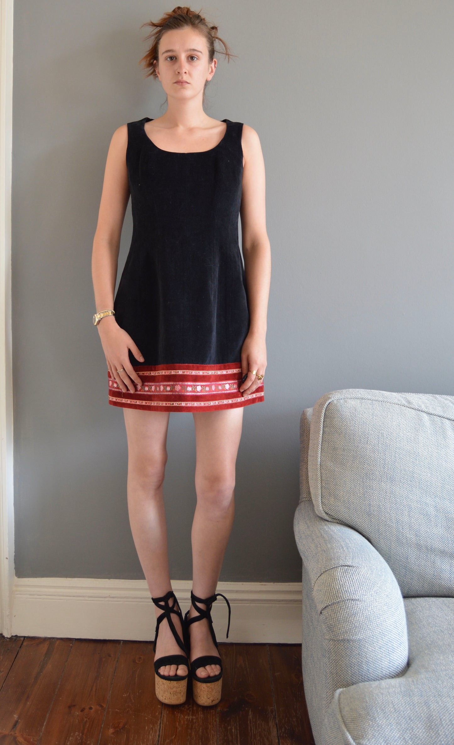 Vintage 1980s Kenzo Velvet Jacket & Dress