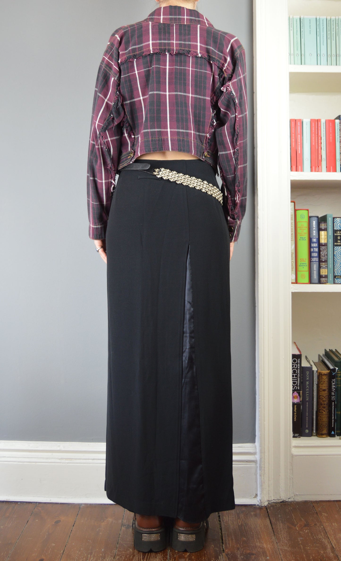 Vintage F/W 1998 Vivienne Westwood Anglomania Tartan Denim Jacket