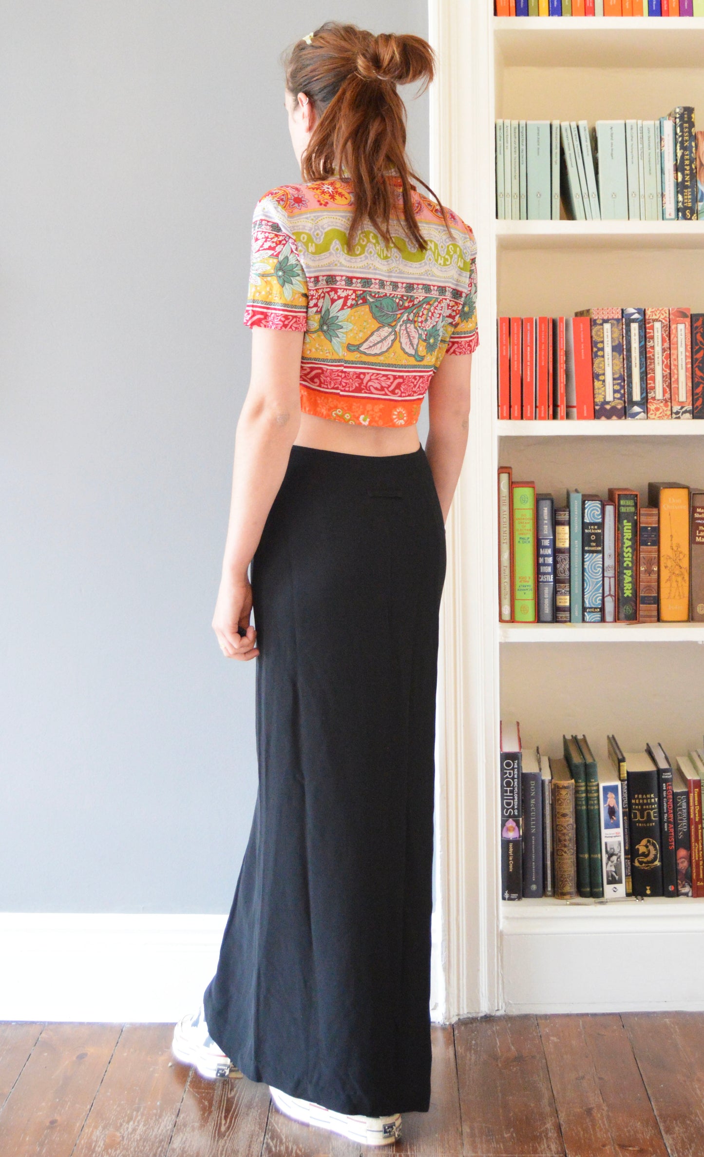 Vintage Jean Paul Gaultier Classique Black Maxi Skirt