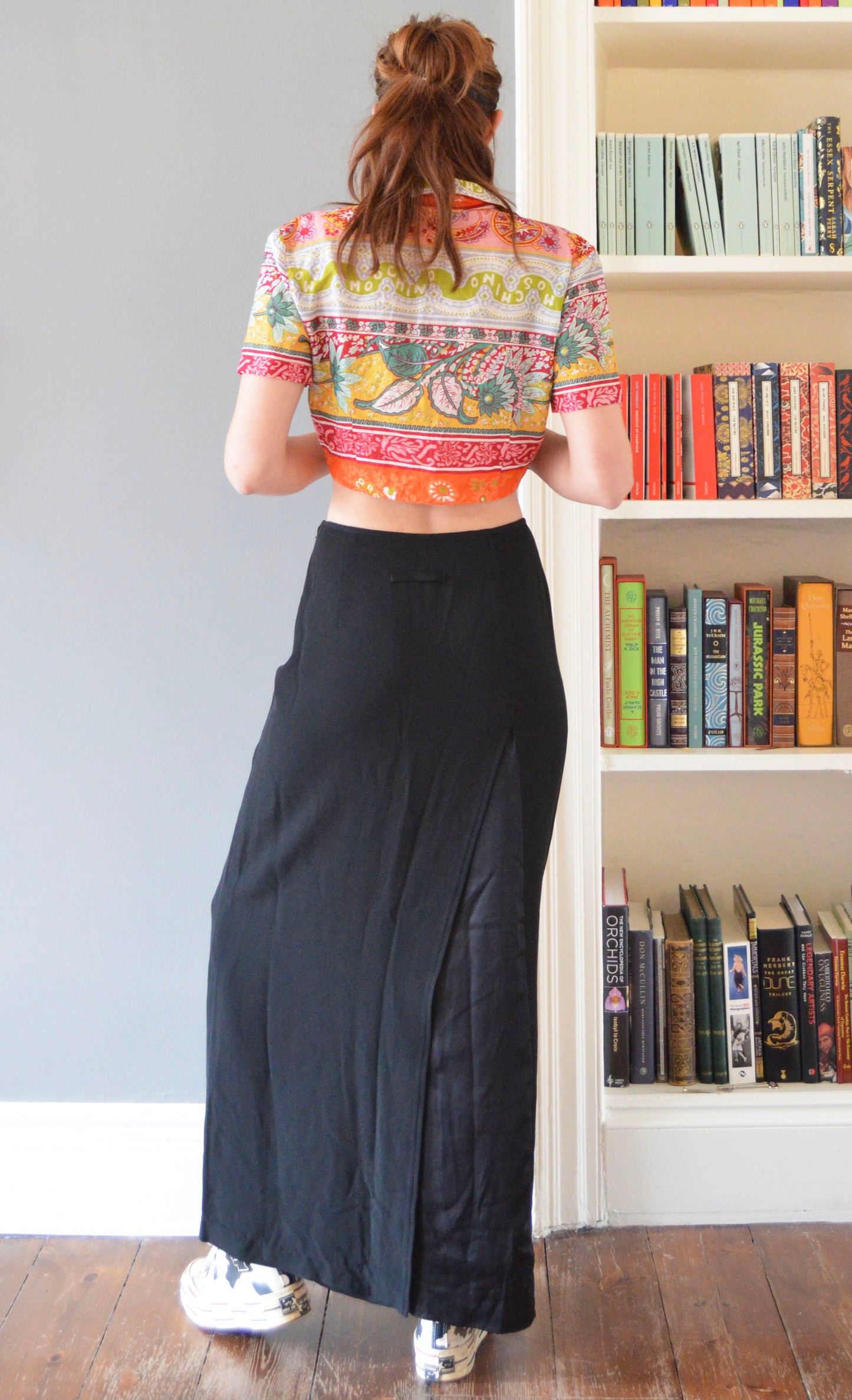 Vintage Jean Paul Gaultier Classique Black Maxi Skirt