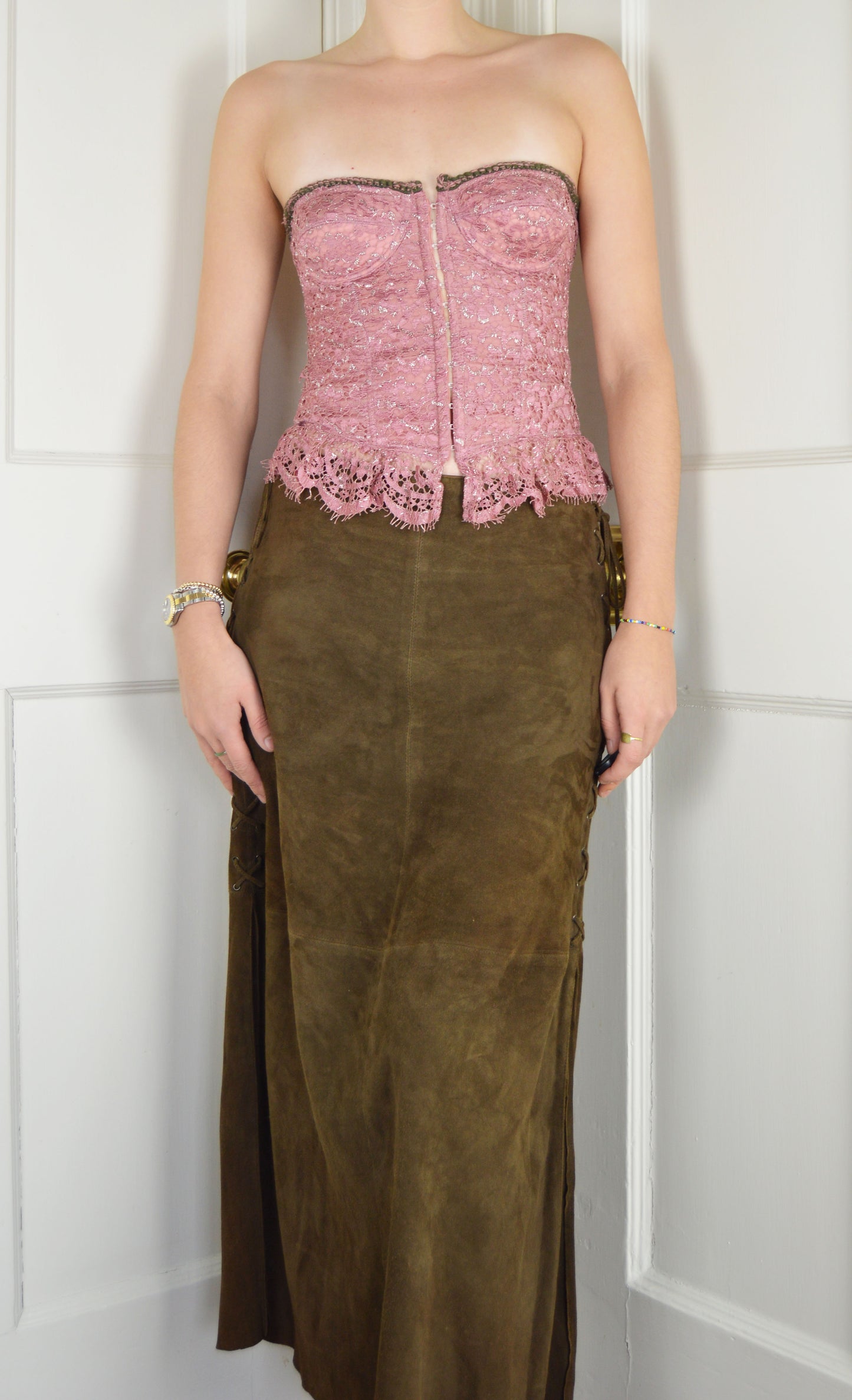 Moschino Pink Corset