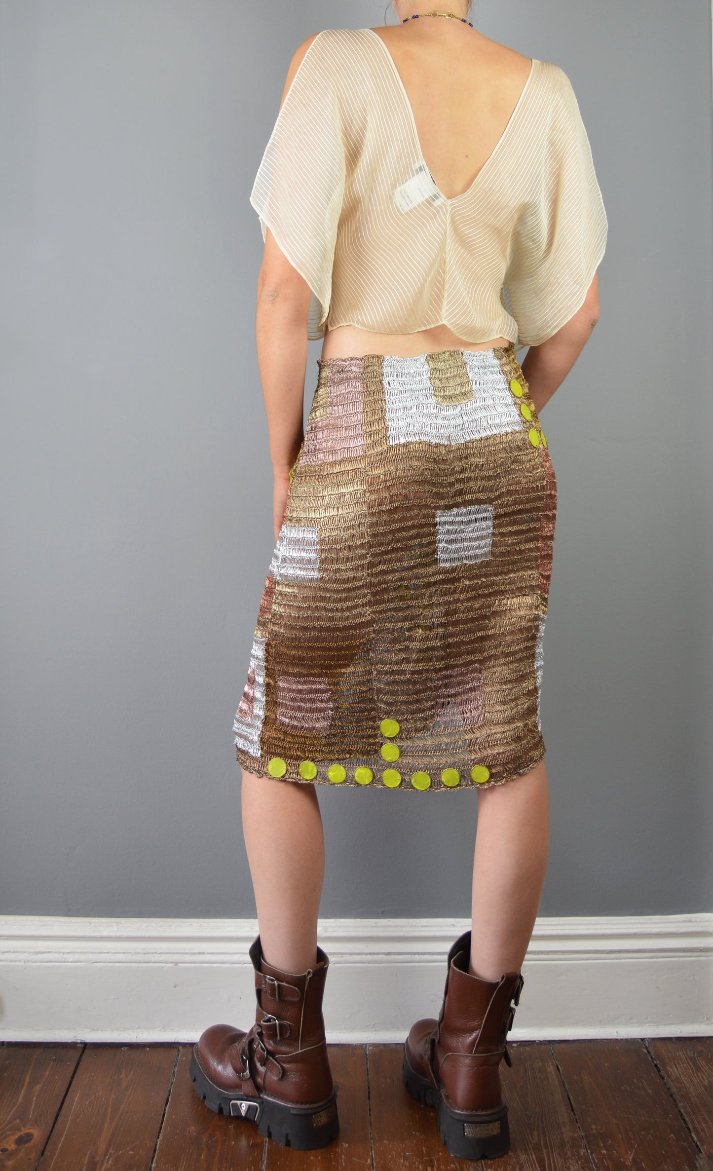 Vintage Chloé S/S 2001 Silk Top